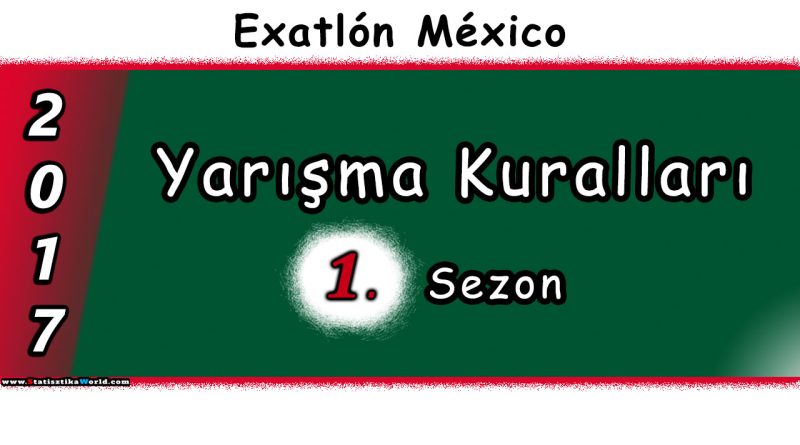 Exatlon Meksika 1 Sezon Kuralları