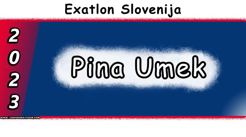 Pina Umek Exatlon Slovenija