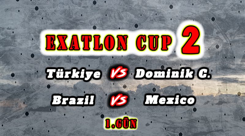 Exatlon Cup 2 1. gün karşılaşmaları