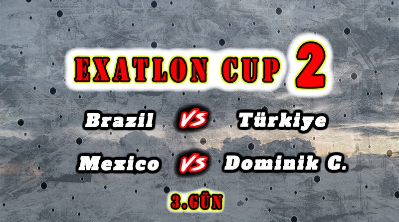 Exatlon Cup 2 3. gün karşılaşmaları