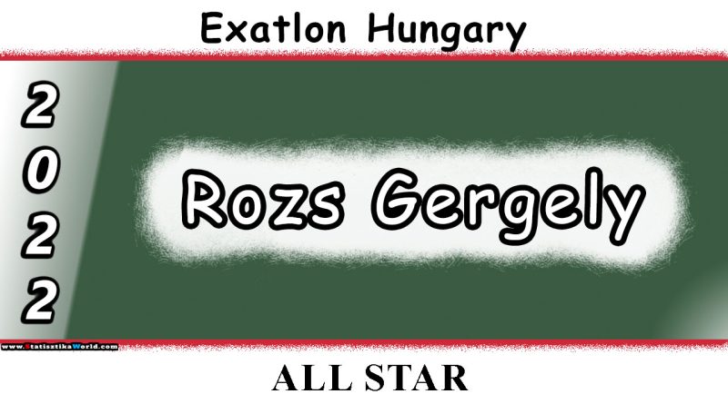 Rozs Gergely Statisztikák